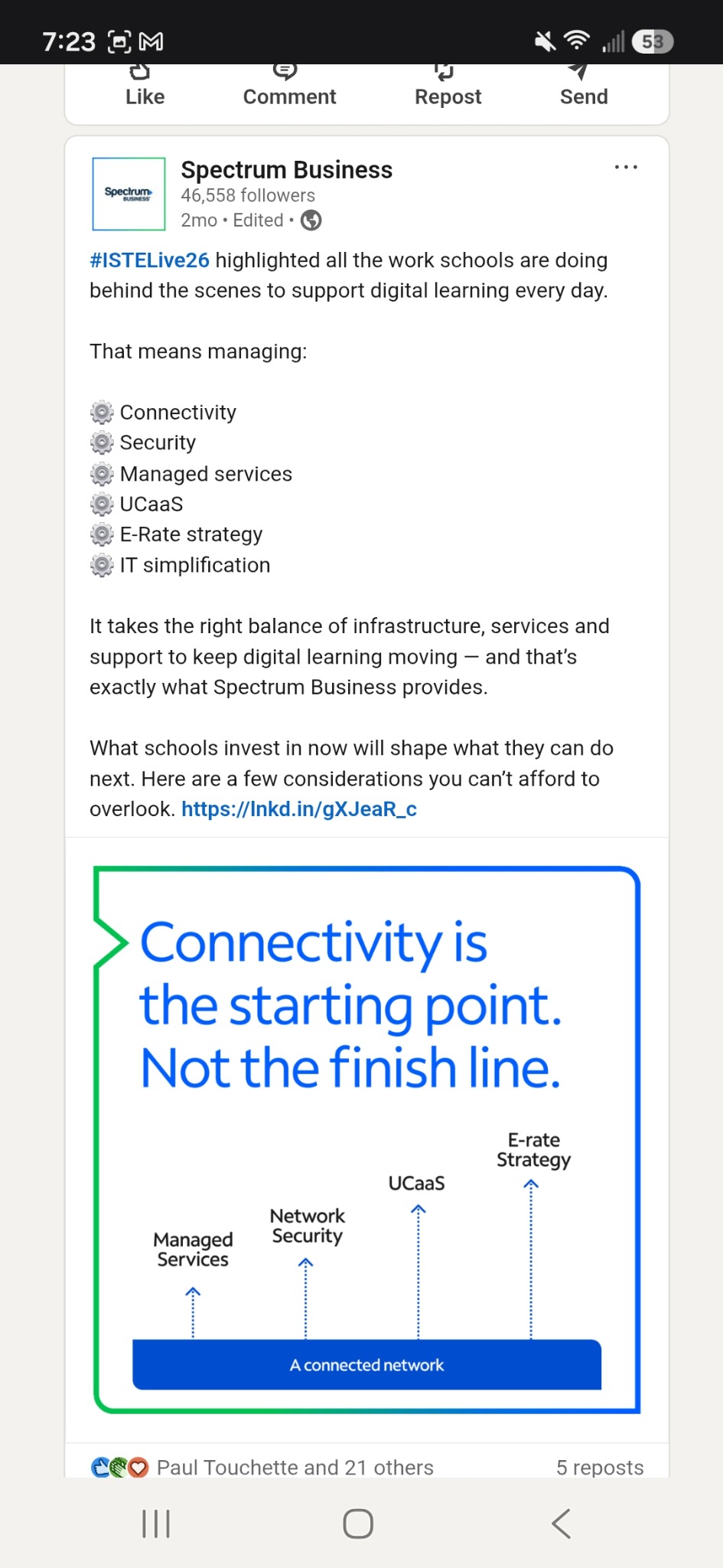 Connectivity is the starting point. Not the finish line.