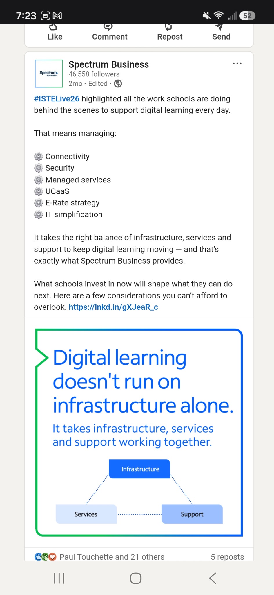 Digital learning doesn’t run on infrastructure alone